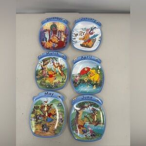 Bradford Exchange Disney Winnie the Pooh Six Collector Plates